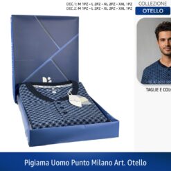 PIGIAMA UOMO PUNTO MILANO ART. OTELLO