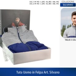 TUTA UOMO IN FELPA ART. SILVANO