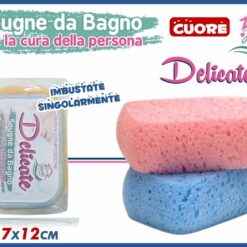 SPUGNE DA BAGNO PERSONA OVALE COL. ASS.