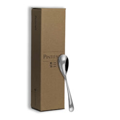 Sicignano Set 12 Cucchiaini Moka Swing in Acciaio Inox 11,8 cm - Fornitura Professionale per Bar e Caffetterie - Misura Piccola per Espresso