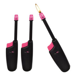 Sicignano | AccendiGas Canna Estraibile, 3 Pezzi - Ricaricabile Colori Assortiti per Uso Domestico e Professionale