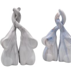 COPPIA ELEFANTI CERAMICA CM.25