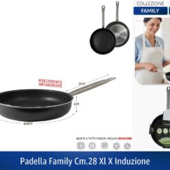 PADELLA FAMILY CM.28 XL X INDUZIONE
