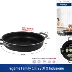 TEGAME FAMILY CM.28 XL X INDUZIONE
