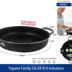 TEGAME FAMILY CM.36 XL X INDUZIONE