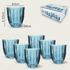 BICCHIERI SILIS CONF. 6 PZ. CL.31 BLU