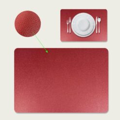 TOVAGLIETTA SIMILPELLE CM.33X46 BORDEAUX