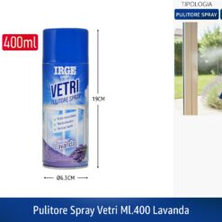 PULITORE SPRAY VETRI ML.400 LAVANDA