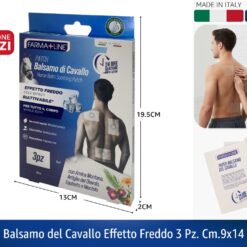 BALSAMO DEL CAVALLO EFFETTO FREDDO 3 PZ. CM.9X14