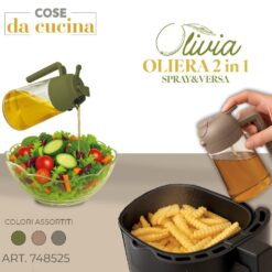 OLIERA VETRO 2 IN 1 SPRAY E VERSA ML.470 COL. ASS.