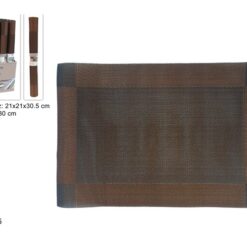 TOVAGLIETTA AMERICANA PVC CM.30X45 MARRONE