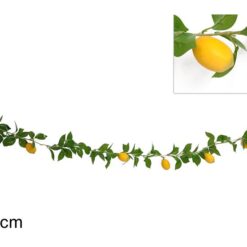 GHIRLANDA CON 5 LIMONI CM.180