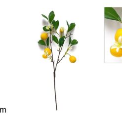 FIORE STELO CON 5 LIMONI CM.54