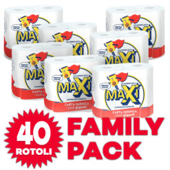 CARTA IGIENICA MAXI 4 ROTOLI CF.10 PZ.