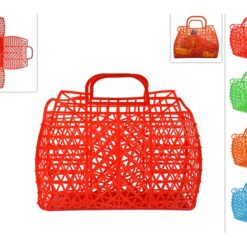 BORSA PLASTICA RICHIUDIBILE 4 COL. ASS.