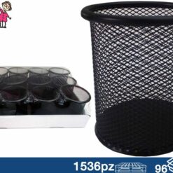 PORTAPENNE METALLO CM.10X9h NERO