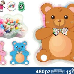 PLASTILINA FORMA ORSO CM.18X16 CF.24 PZ. + 12 FORMINE