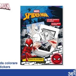 ALBUM DA COLORARE 71 FOGLI + STICK. 31X23 SPIDERMAN