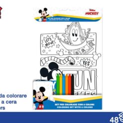 ALBUM DA COLORARE + COLORI CM.20X29 MICKEY