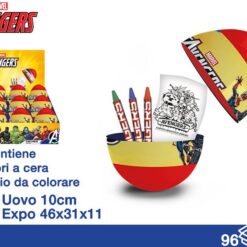 UOVO CON SORPRESA 4 PZ. AVENGERS