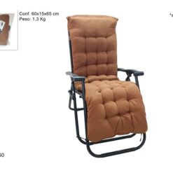 CUSCINO PER SDRAIO ZERO GRAVITY CM.160X52 KG.1,3 MARRONE