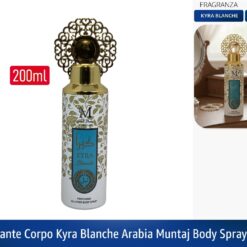 DEODORANTE CORPO KYRA BLANCHE ARABIA MUNTAJ BODY SPRAY ML.200