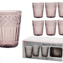 BICCHIERI IMPERIAL CONF. 6 PZ. CL.30 ROSA