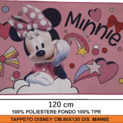 TAPPETO DISNEY CM.80X120 DIS. MINNIE