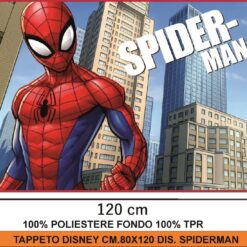 TAPPETO DISNEY CM.80X120 DIS. SPIDERMAN