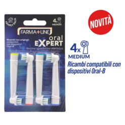 RICAMBI SPAZZOLINO ELETTRICO ORALB SET 4 PZ.