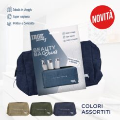 BORSELLO COSMESI JEANS CM.20X8X12 COL. ASS.