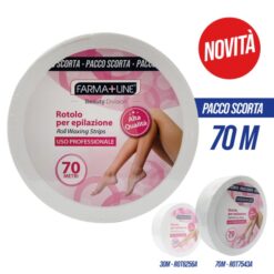 ROTOLO STRISCE DEPILATORIE MT.70 FARMALINE