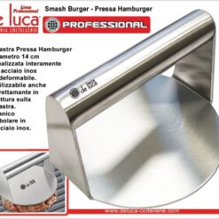 PRESSA HAMBURGER INOX 430