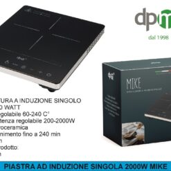 PIASTRA AD INDUZIONE SINGOLA 2000W MIKE