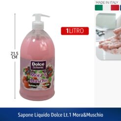 SAPONE LIQUIDO DOLCE LT.1 MORA&MUSCHIO