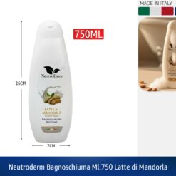 NEUTRODERM BAGNOSCHIUMA ML.750 LATTE DI MANDORLA