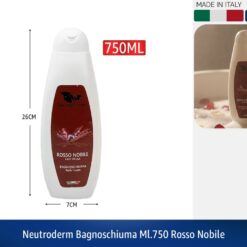 NEUTRODERM BAGNOSCHIUMA ML.750 ROSSO NOBILE