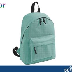 ZAINO IN TESSUTO CM.38X28X12 VERDE MENTA