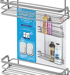 FRONTALE DOCCIA 2 RIPIANI CM.26X11X35 LINDA