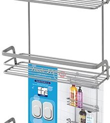 FRONTALE DOCCIA 3 RIPIANI CON GANCI CM.26X11X53 LINDA