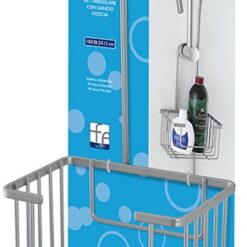 FRONTALE 1 RIPIANO CON GANCIO DOCCIA CM.18X12X28,5 LINDA