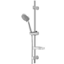 SALISCENDI REGOLABILE CON DOCCETTA TONDA E MENSOLA IDRA