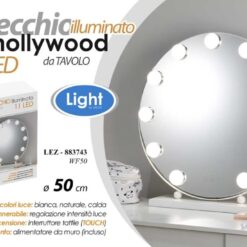 SPECCHIO CON 11 LED DIAM. CM.50