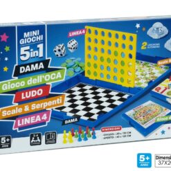 GIOCO SET MINI GIOCHI 5 IN 1