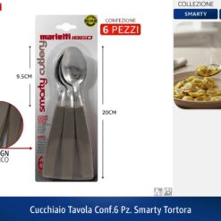CUCCHIAIO TAVOLA CONF.6 PZ. SMARTY TORTORA