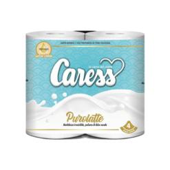 CARTA IGIENICA PROFUMATA 2 VELI PUROLATTE SET 10X4 ROTOLI