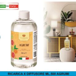 RICARICA X DIFFUSORE ML.500 AGRUMI
