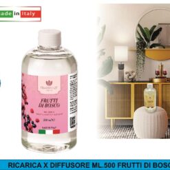 RICARICA X DIFFUSORE ML.500 FRUTTI DI BOSCO