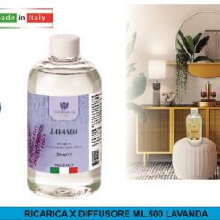 RICARICA X DIFFUSORE ML.500 LAVANDA