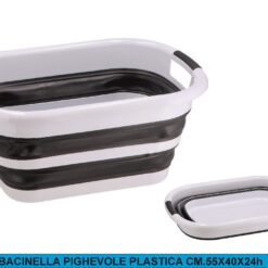 BACINELLA PIGHEVOLE PLASTICA CM.55X40X24h